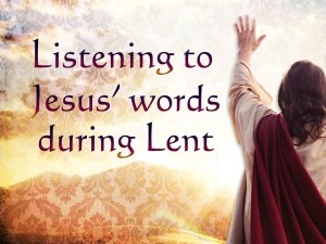 Listening to Jesus